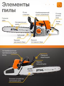 Бензопила STIHL MS 361 — изображение 9