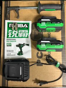 Аккумуляторный ударный шуруповёрт-ледобур RUIBA RB-DB2109 21В 4АЧ — изображение 10