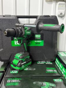 Аккумуляторный ударный шуруповёрт-ледобур RUIBA RB-DB2109 21В 4АЧ