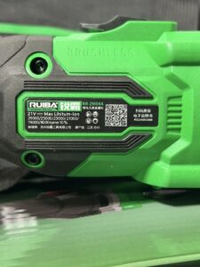 Аккумуляторная прямошлифовальная машинка RUIBA RB-ZM06A — изображение 9
