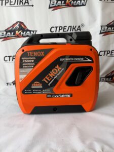 Бензиновый инверторный генератор Tenox 2.8 кВт, 220в, 12в