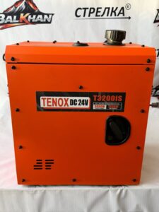 Инверторный бензиновый генератор Tenox 3200W 3.2 кВт 24 В