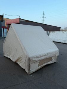 Палатка надувная туристическая для отдыха и кемпинга домик большой 300*210*190 см, до 4-6 местная, лёгкая, быстрая установка, водонепроницаемая — изображение 17