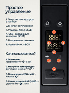 Автомобильный холодильник С30 — изображение 10