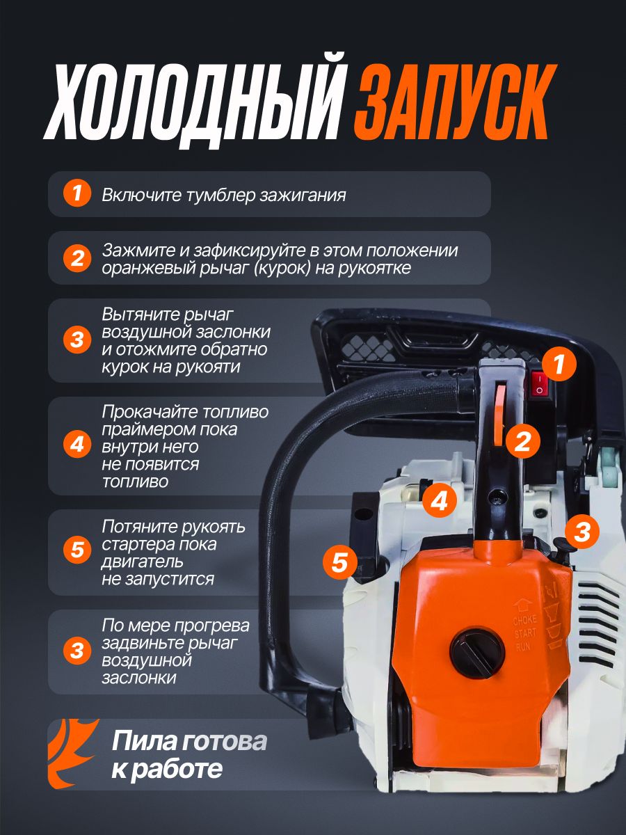 12687996905.jpg Бензопила бензиновая цепная пила Штиль MS2500 — изображение 9