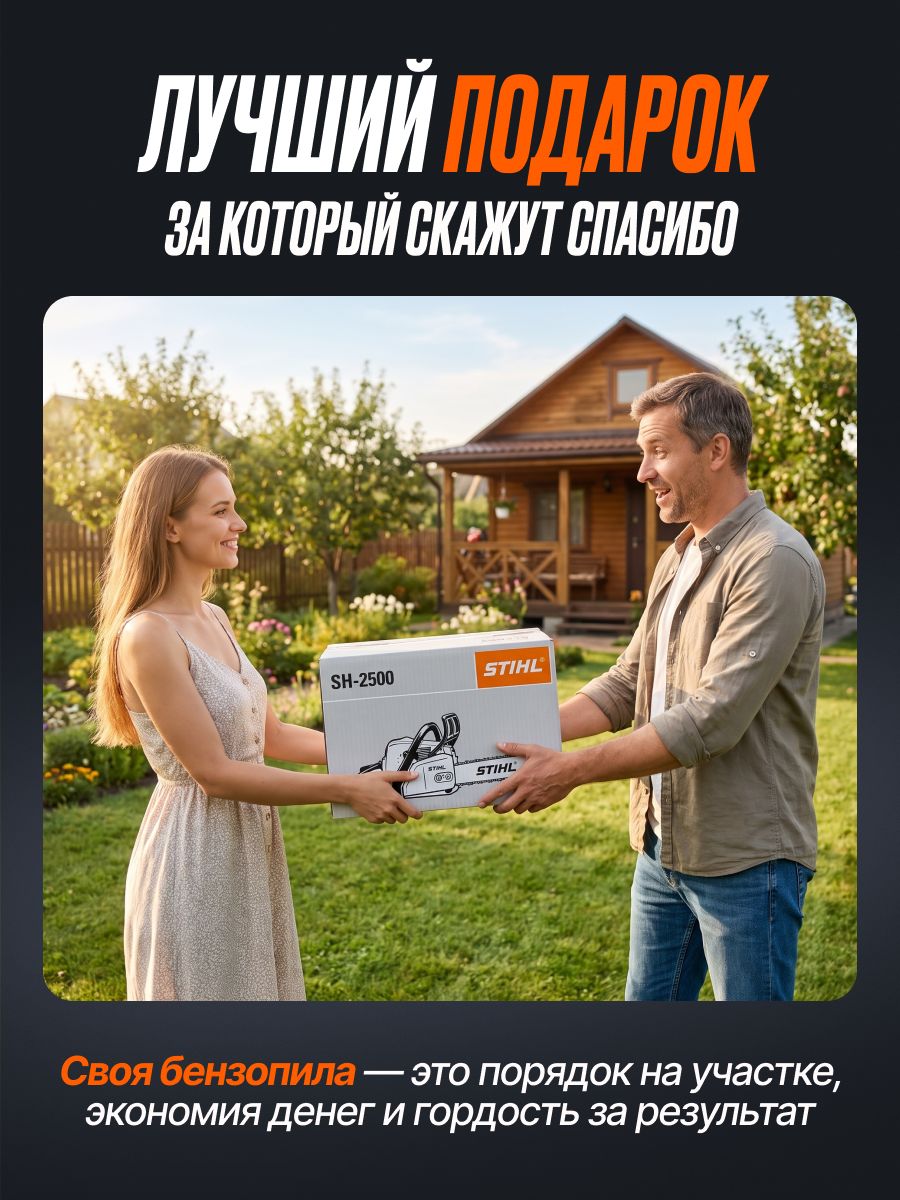 12688005277.jpg Бензопила бензиновая цепная пила Штиль MS2500 — изображение 13