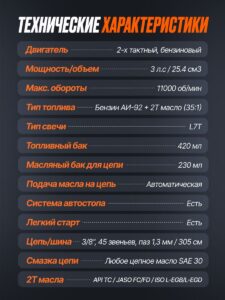 Бензопила бензиновая цепная пила Штиль MS2500 — изображение 11