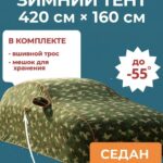 Чехол-тент на автомобиль зимний, портативный гараж д420*в160 седан