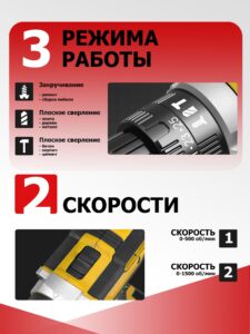 Перфоратор на батарейке 21 В, 35 Н м — изображение 6